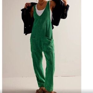 Free people high roller corduroy jumpsuit